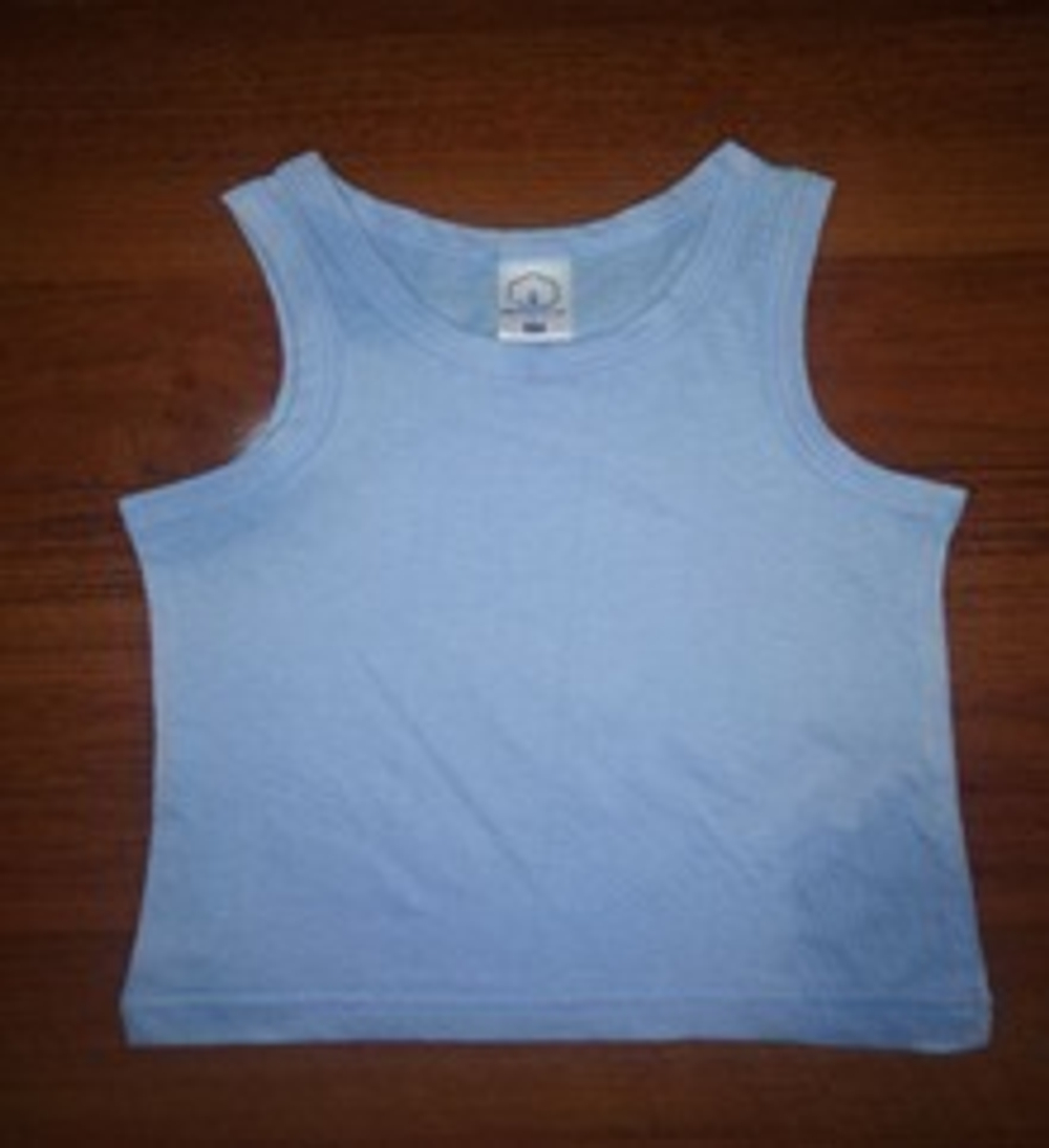 Майка детская, однотонная, р. 116