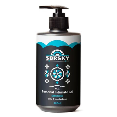 Увлажняющий анальный гель с экстрактом земляники - 400 мл.