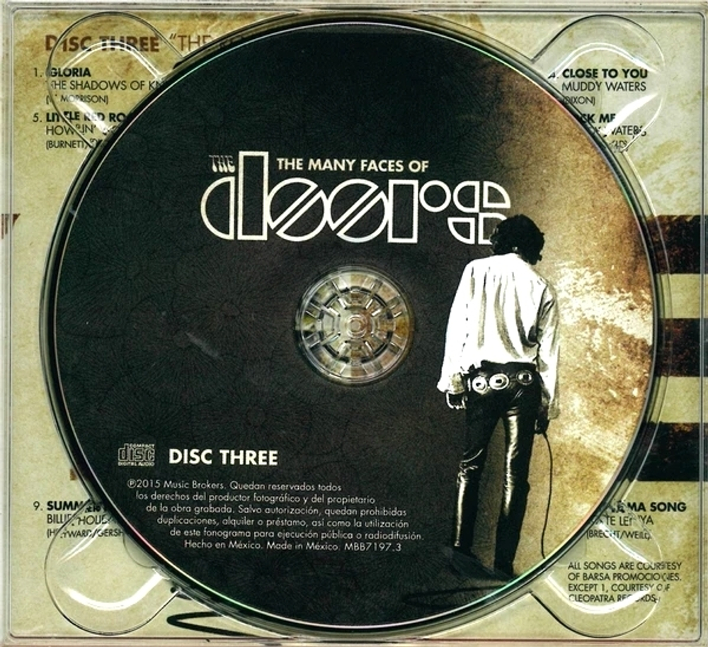 Сборник / The Many Faces Of The Doors (3CD)