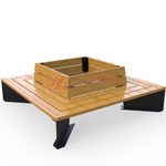 Скамейка Квадратная