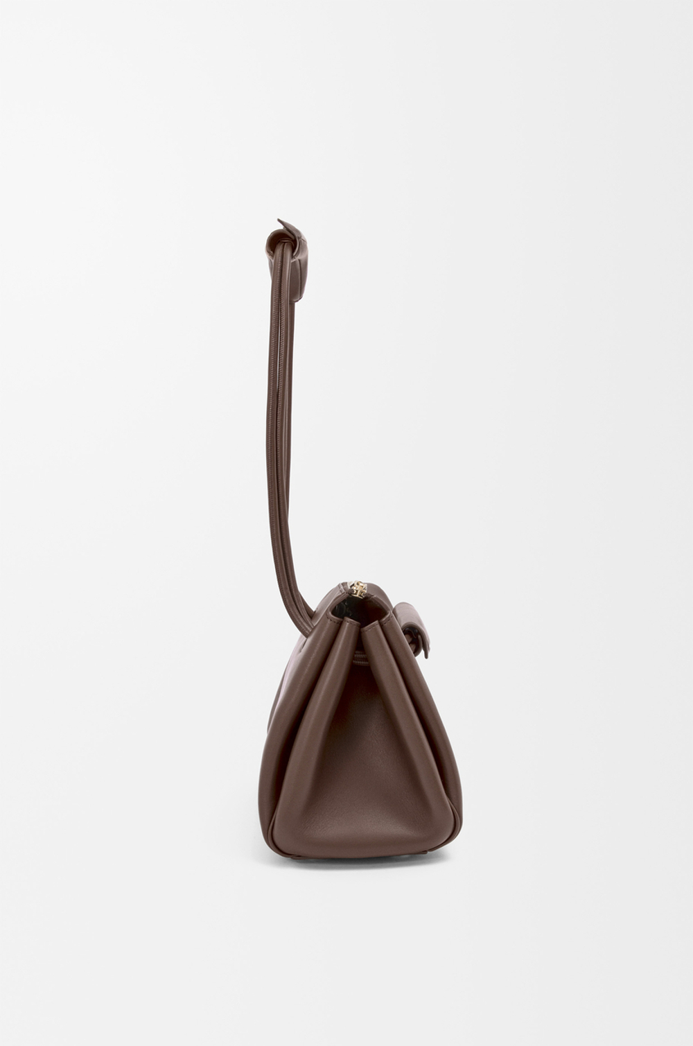 Loewe Маленькая сумка Madrid из мягкой телячьей кожи, темно-каштановый