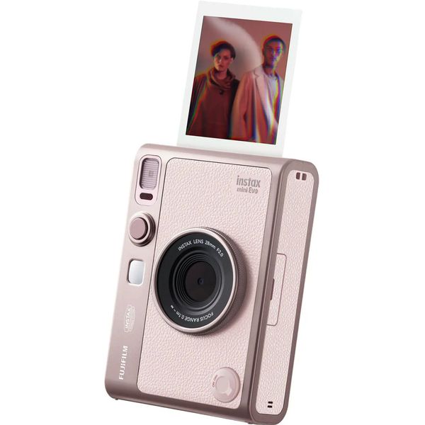 Фотоаппарат моментальной печати Fujifilm Instax Mini Evo Розовый | Gentle Rose