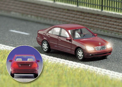 Автомобиль Mercedes-Benz C-Klasse, свет, 14-16 V (H0, 1:87)