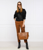 кожаная сумка-шопер voyager Michael Kors - янтарный(30H7GV6T8L)