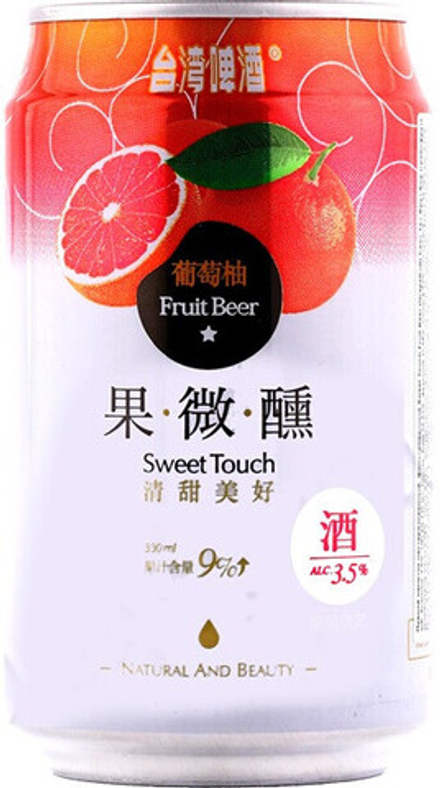 Пиво Свит Тач Грейпфрут Бир / Sweet Touch Grapefruit Beer 0.33 - банка