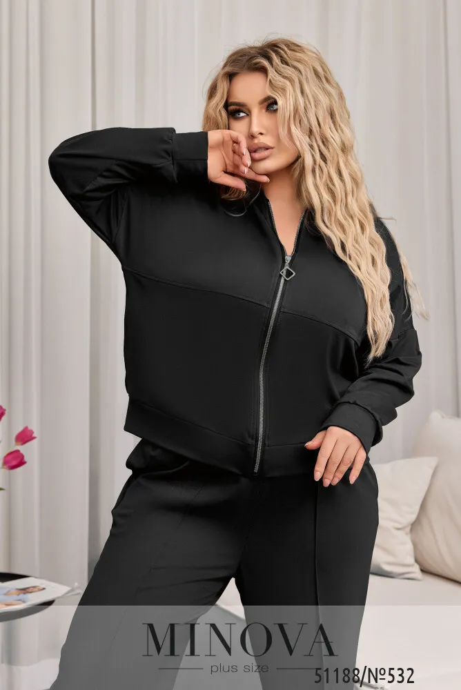 Костюм 532-черный Minova
