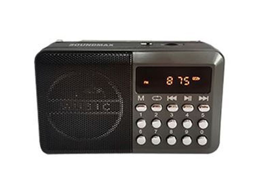Радиоприемник Soudmax SM-RD2127(тёмный титан)