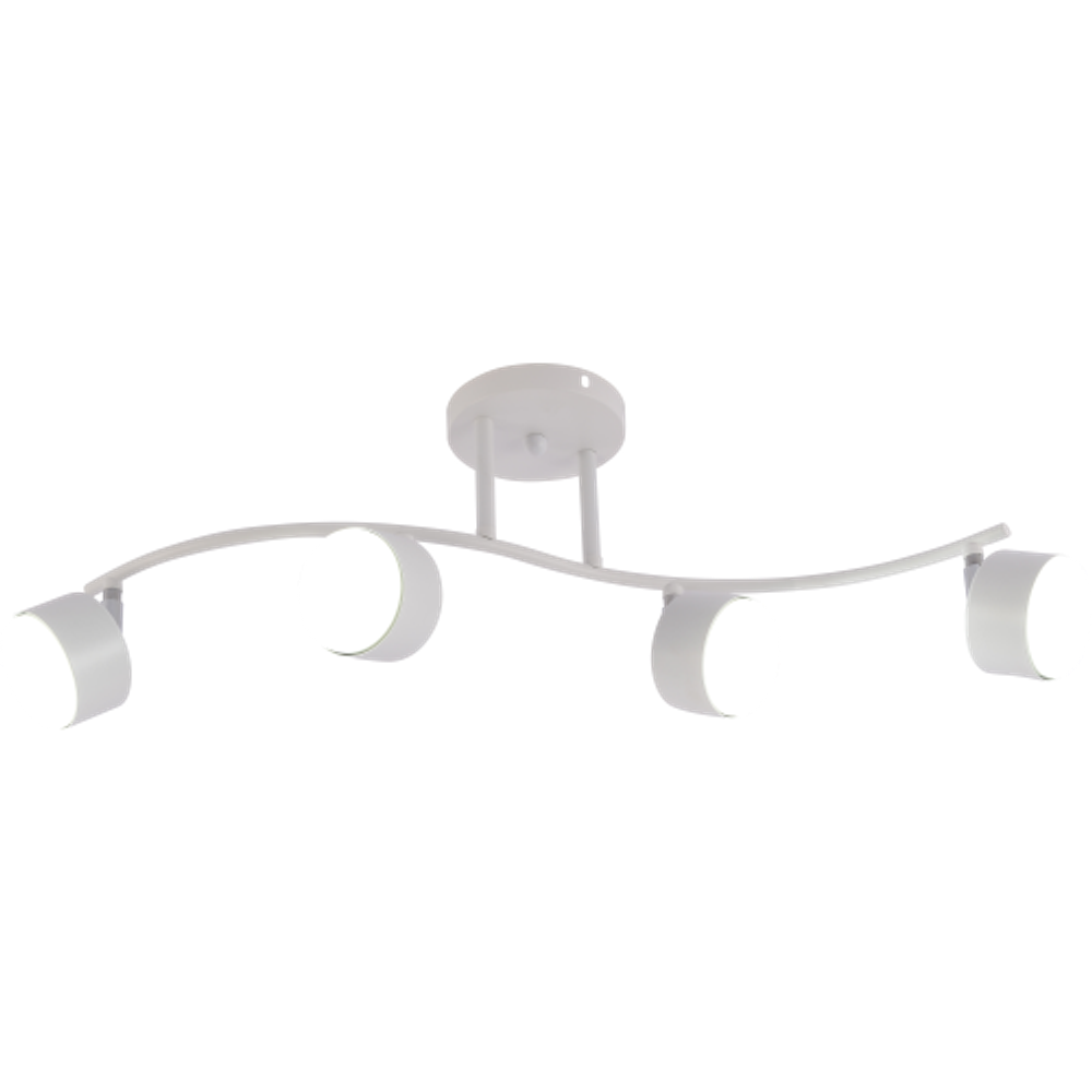 Светильник настенно-потолочный спот Rivoli Batty 7080-704 4хGX53 15 Вт поворотный | Споты-Подсветки