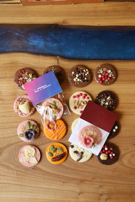 Медианты с открыткой