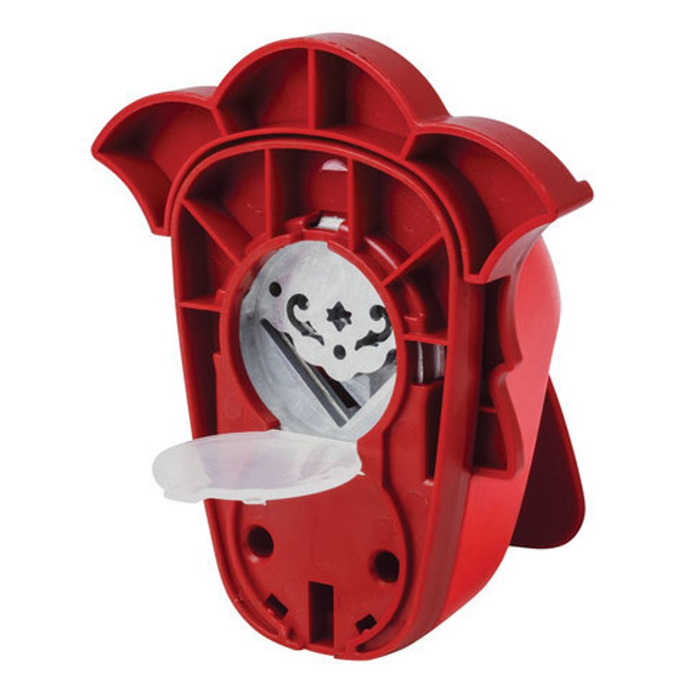 Дырокол фигурный угловой "Узоры", диаметр вырезной фигуры 38 мм, ОСТРОВ СОКРОВИЩ, 227177