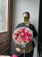 Букет из кустовых роз