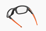 Спортивные очки с диоптриями Demetz Puntaco / Matt Black / Matt Orange V. Colourless cat. 0