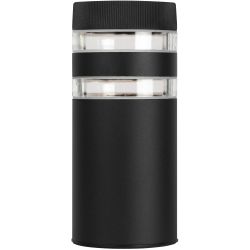 Светильник уличный настенный ЭРА «Адрия» GBW-102-BL-0200 230В 1хЕ27 IP54 вверх черный | Садово-парковые светильники