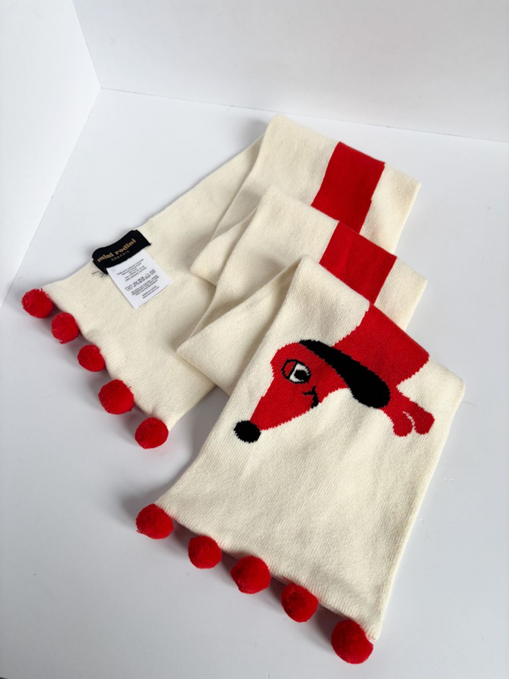 Хлопковый шарф Mini Rodini