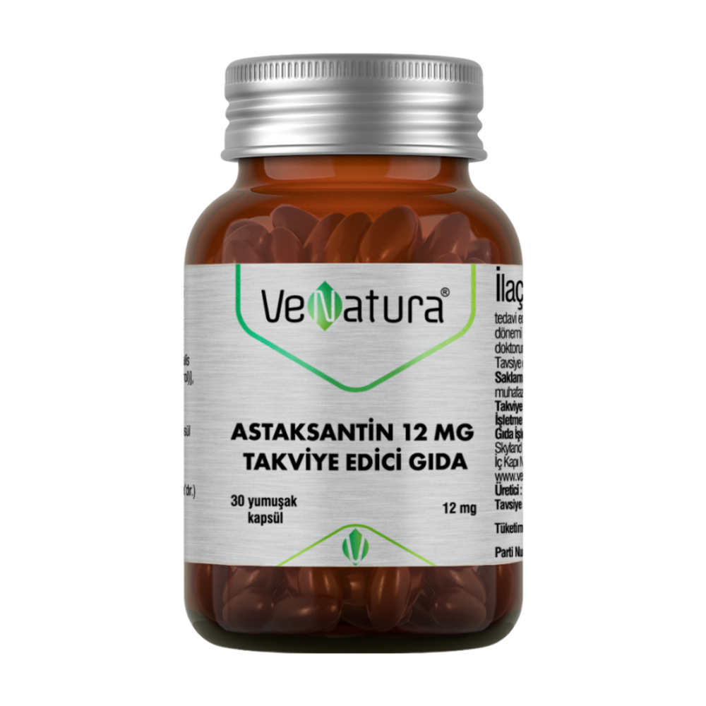 Астаксантин 12 мг 30 капсул (VeNatura)