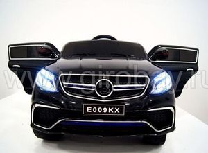 Детский электромобиль River Toys Mercedes E009KX черный