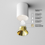 Накладной светильник Maytoni Alfa LED C064CL-8W4K-RD-WB