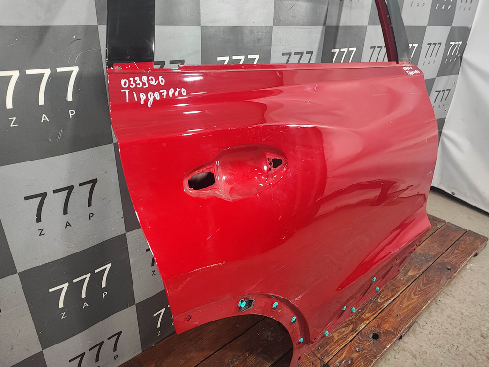 Дверь задняя правая Chery Tiggo 7 Pro 20-24 Б/У Оригинал 551000934AADYJ