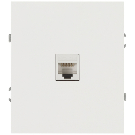 Розетка ЭРА Arktik 16-3107-01 информационная RJ45 белый