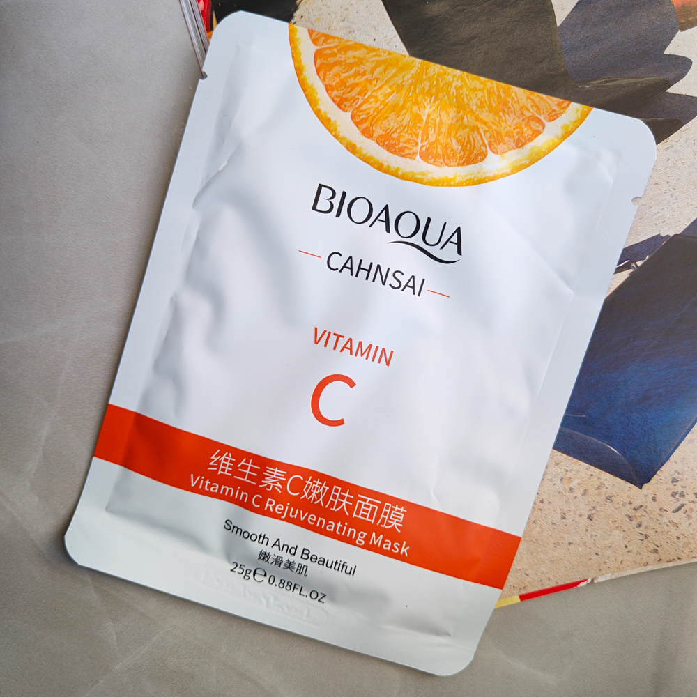 Тканевая маска с витамином С