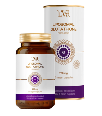 Liposomal Vitamins Glutathione 200 mg 60 veg caps , Липосомальный Глутатион