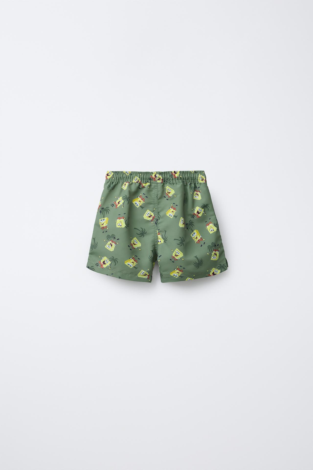 ZARA ПЛАВКИ 6-14 ЛЕТ/SPONGEBOB ©, ЗЕЛЕНЫЙ