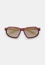 Спортивные очки HILX Syndicate / Matt Solid Brick Red / Gold Lens