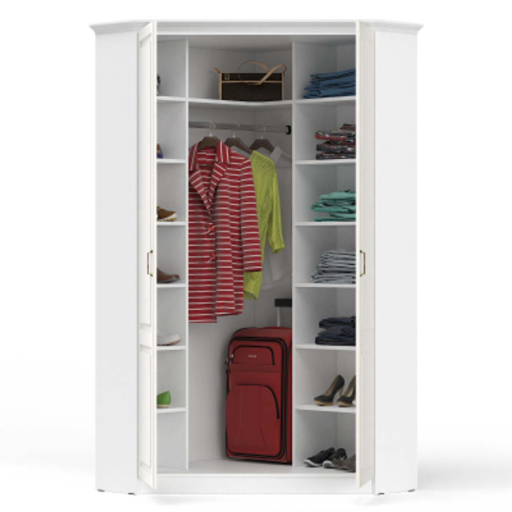 Спальня Ливерпуль вар.7 Белый/Ясень ваниль