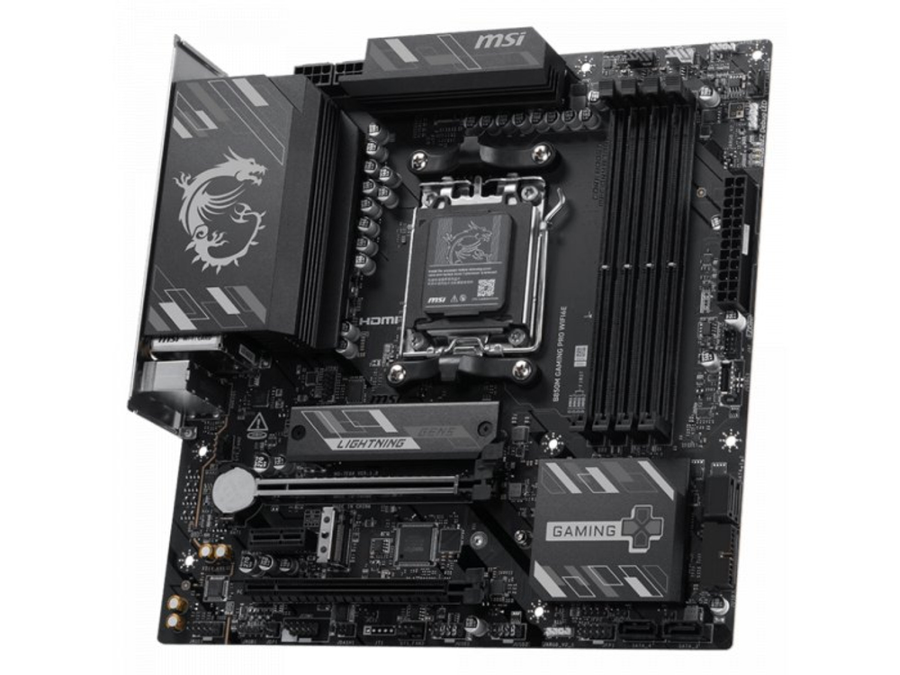 Материнская плата MSI B850M Gaming Pro Wifi6e, Socket AM5, AMD B850, mATX, RTL