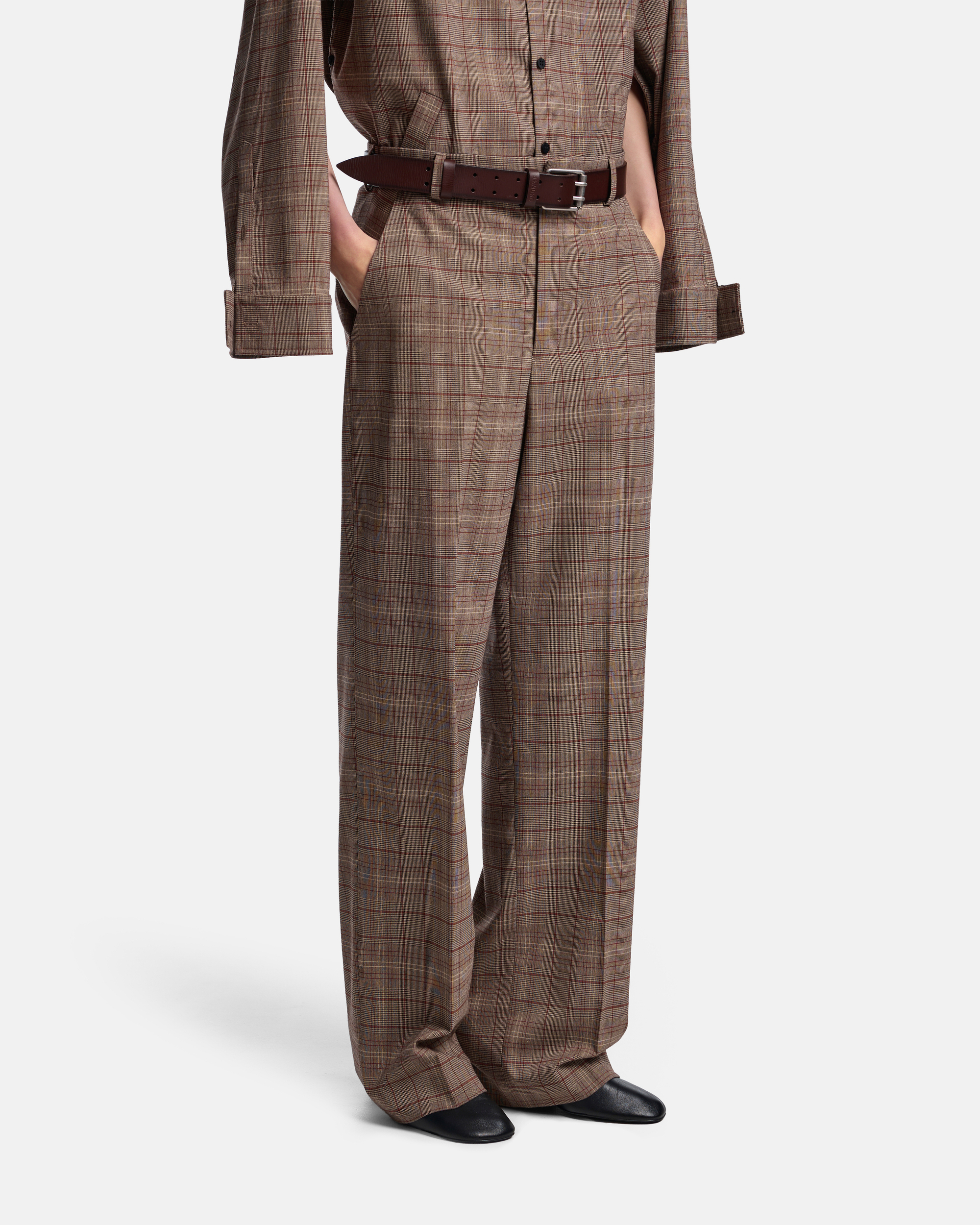 КЛАССИЧЕСКИЕ БРЮКИ В КЛЕТКУ