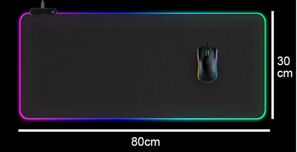 Коврик игровой для мыши RGB 800х300х4 мм MS-WT-5