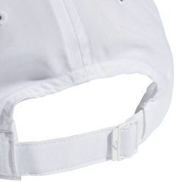 Теннисная кепка Adidas Embroidered Logo Lightweight Baseball Cap - белый