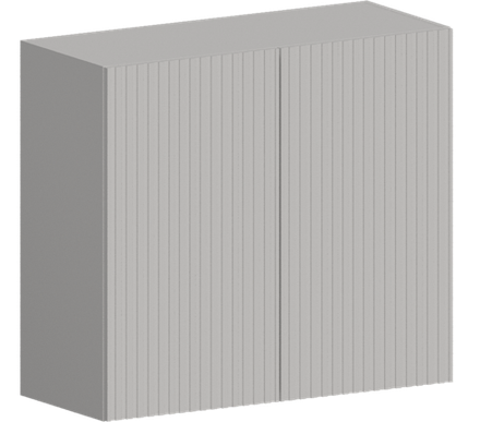 Кухня Модуль ШВ 800 Графит / Белый