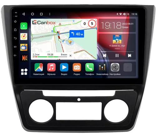Магнитола для Skoda Yeti 2009-2018 (климат) - Canbox 10-1341 Qled, Android 10, Быстрая, SIM-слот