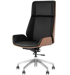 Кресло руководителя Crown черное