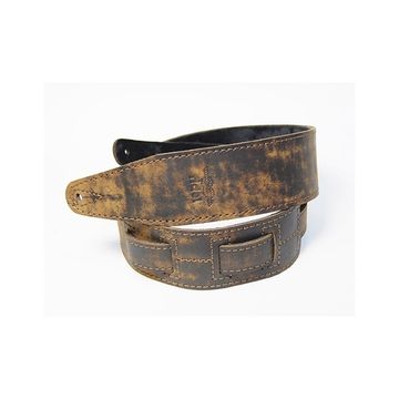 FL60042L21L Leather 21 Ремень для гитары, кожаный, Ржавое железо, Fidel