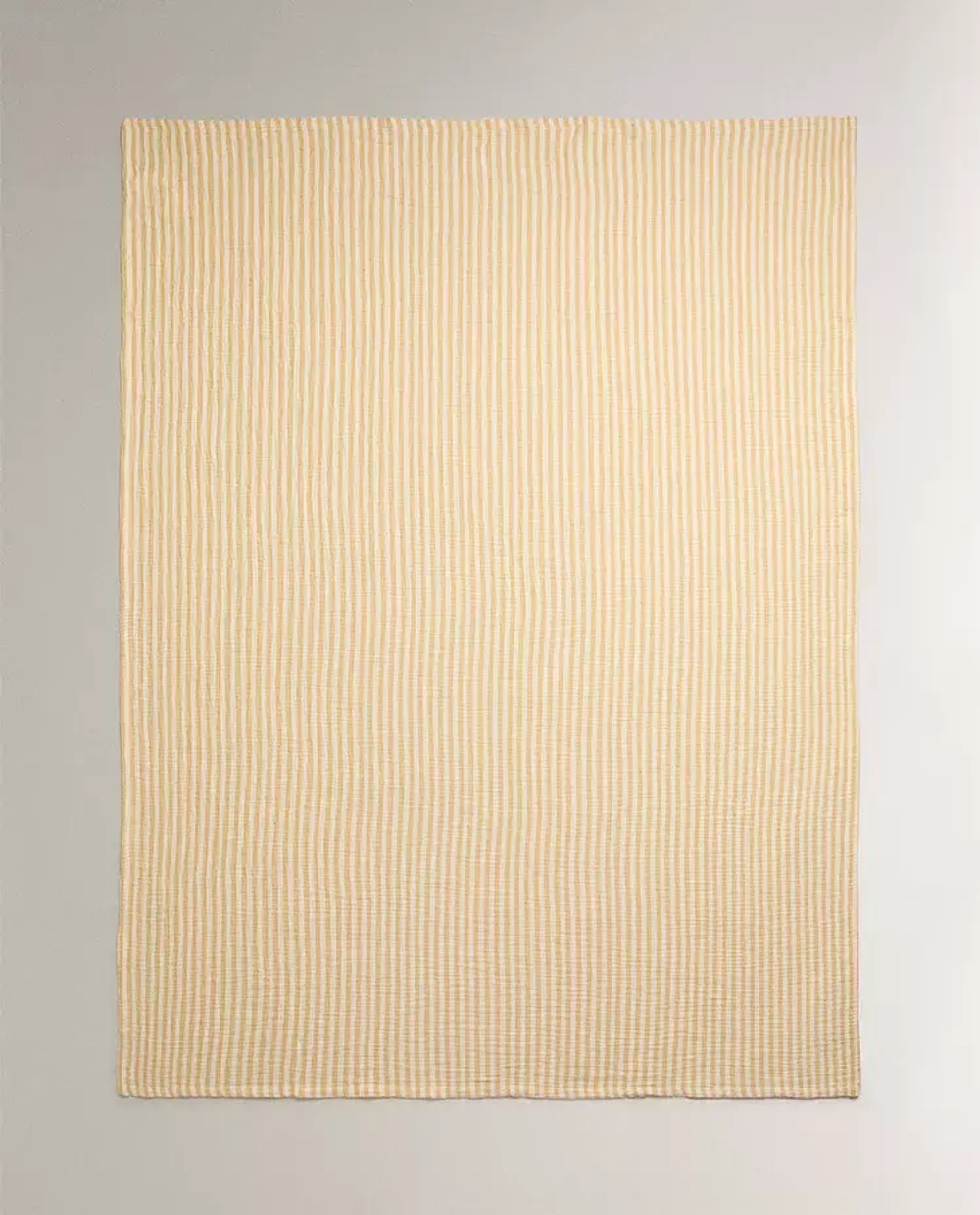 ZARA HOME ПЛЕД В КОНТРАСТНУЮ ПОЛОСКУ, РАЗНОЦВЕТНЫЙ