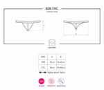 828 Thong crothless Трусы стринги