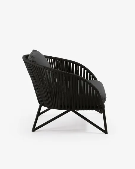 Уличное кресло Branzie черное | La Forma | Испания | Купить в Hallberg.ru