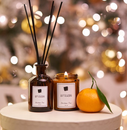 Подарочный набор Must Have Диффузор и свеча, CHRISTMAS TREE
