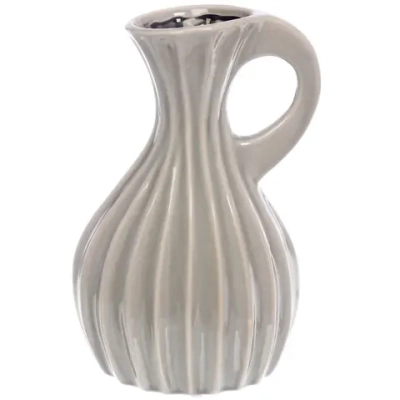 Ваза керамическая «Валенсия» 15*26*9см оливковая