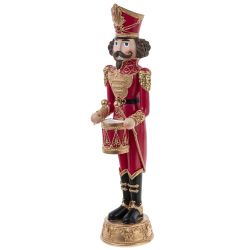 GAEM Фигурка декоративная "Щелкунчик", L8 W8 H35,5 см