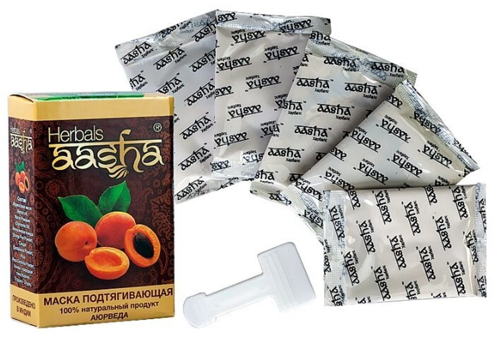 Aasha Herbals маска Подтягивающая, 5 шт.