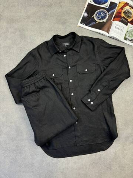 Льняной костюм Kiton