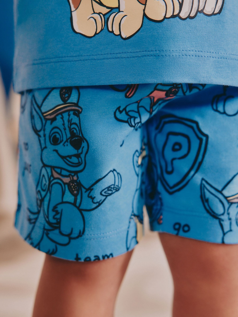 Пижама для мальчика Next AC1-057 3 шт., Красный, Голубой, Бежевый