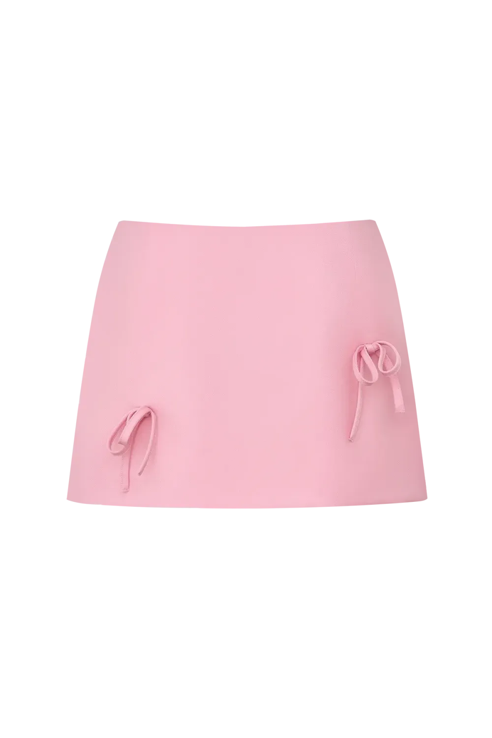 Юбка мини (И сбоку бантик), розовая