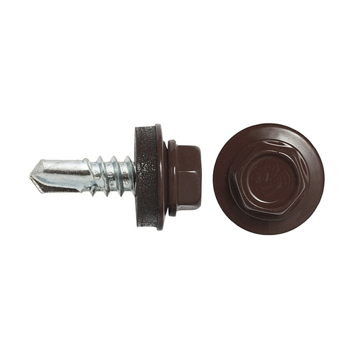 СВФС Саморез кровельный RAL-8017 ZP 4,8х70 Коричневый