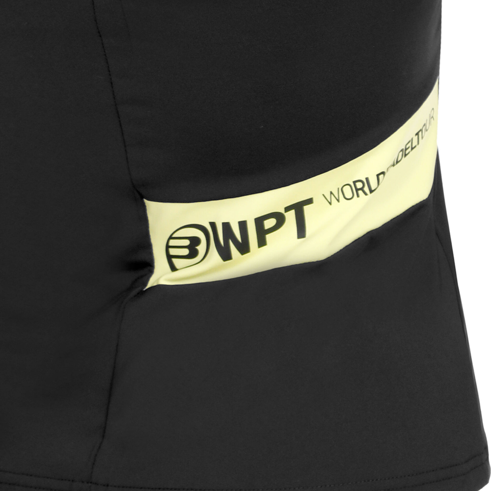 Женская теннисная майка Bullpadel Lican Tank Top Women - Black, Yellow