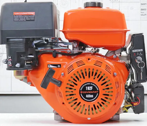 Двигатель COVENANT 192F-2E (18.5 лс, эл.старт, катушка 15А)