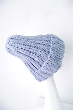 Шапка крупной вязки